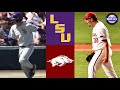 #15 LSU vs #6 Arkansas Highlights (Game 1, Great Game!) | 2022 College Baseball Highlights