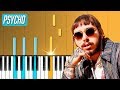 Post Malone - "Psycho" Piano Tutorial - Chords - How To Play - Cover