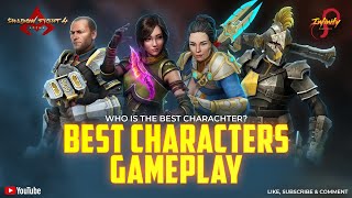 Who is best character? shadow fight 4 gameplay | tips and tricks free online mobile gameplay #action