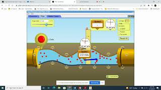PHET Fluid Pressure and Flow Tutorial