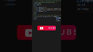 superscript text using sup element in HTML #html5 #shorts
