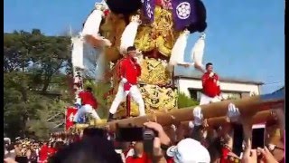 2015/10/18 新居浜太鼓祭り　金栄太鼓台