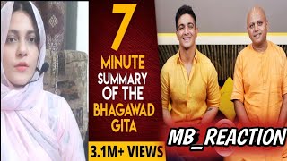 Monk Explains Bhagawad Gita In 7 Minutes - Gaur Gopal Das | The Ranveer Show react by MB_REACTION