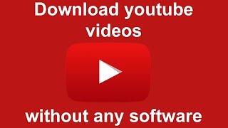 How To Download YouTube Videos without software in mp4 -:- PS Talk