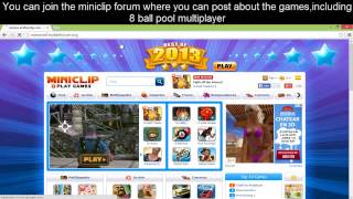 What you can do on Miniclip