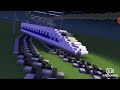 minecraft shinkansen 270 km