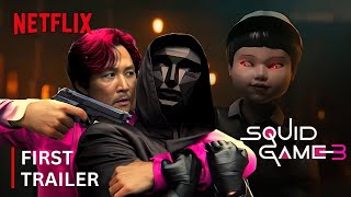 Squid Game: Season 3 |  面白 Trailer  (2025) Netflix | fantastic four trailer |  Thriller | イカゲーム