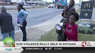 Gun violence rally held in Dothan