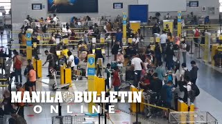 Passengers flock NAIA as preparation for the long weekend