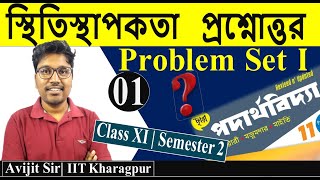 স্থিতিস্থাপকতা প্রশ্নোত্তর | Elasticity Exercise Questions in Bengali Class 11 Physics #wbchse2025