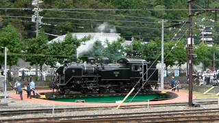 大井川鐵道　千頭駅転車台　C11 190　SLフェスタ2011