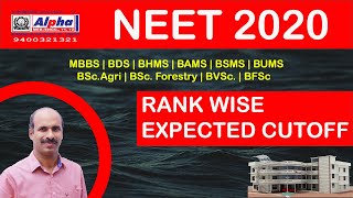 NEET2020 Cutoff All India Rank Wise | Merit Seat | Alpha Academy | Rojes Jose | Malayalam motivation