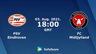 Live Streaming PSV Eindhoven vs Midtjylland