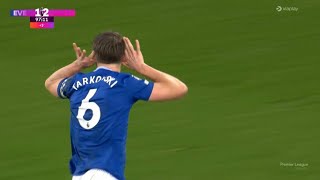 James Tarkowski Goal,Everton vs Liverpool(2-2) All Goals and Extended Highlighs