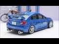 トミカ改造　スバル　wrx　sti　type s