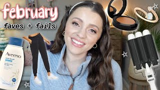 FEBRUARY FAVES + FAILS // amazon jewelry, comfy cute pants, hair waver tool