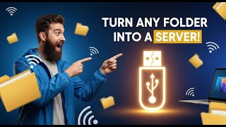 Access Computer Files from Phone - Create Local Server with Python (No Apps Required)