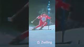 Slalom Stil David Zwilling Garmisch 1974 Style
