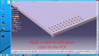 PCB 3D model in Catia V5 – Aeroquad shield 1.9