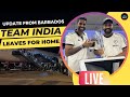 Team India Return Journey Live  | Team India Arrival in New Delhi Live | Air India AIC24WC | T20 WC
