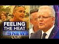 PM cops criticism from locals in bushfire-ravaged town | Nine News Australia