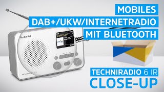 DAB+/UKW/Internetradio mit Bluetooth | TECHNIRADIO 6 IR | TechniSat