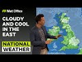 05/06/23 – Sunny west, cloudier east – Afternoon Weather Forecast UK – Met Office Weather