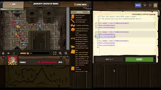 CodeCombat - Master of Names - JavaScript