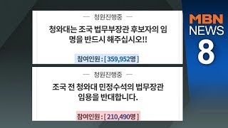 '조국 법무장관' 부적합' 48%·적합 18%…'유보' 34%가 좌우할 듯 [뉴스8]