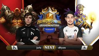 Jarla vs xBlyzes | 2021 Hearthstone Grandmasters Europe | Top 4 | Season 1 | Playoffs