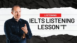 IELTS Simon - Listening Lesson 1: Basic Information and Tips ✅