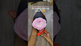 🌹💐Diy paper Rose bouquet 💐#diy #craft #love #anniversary #valentinesday #roseday #shorts