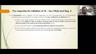 Webinar | Insights into Voluntary Liquidation Process