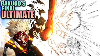 BAKUGO'S FINAL ULTIMATE ATTACK / My Hero Academia Chapter 409