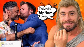 Chris Hemsworth And Taika Waititi Roasting Each Other | Funny Bromance Moments