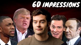 60 Hilarious Impressions under 20 Minutes