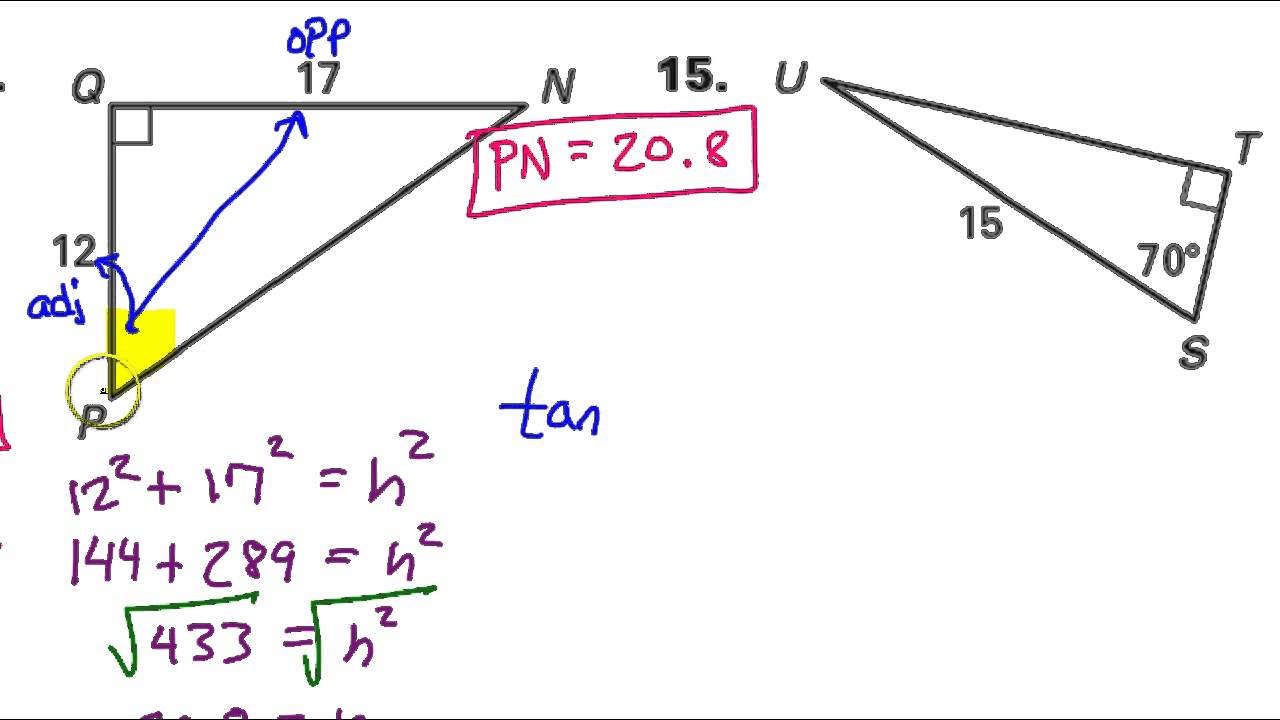 Pythagorean Theorem Sin Cos Tan Pythagorean Theorem Sin Cos Tan