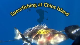 Ψαροντούφεκο στη Χίο - Spearfishing at Chios Island  ✔