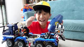 Truck Toy Assembly with Lego Technic Build Car Toys Activity