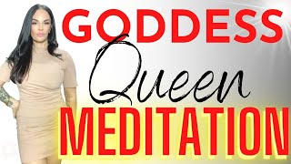 👑 GODDESS QUEEN MEDITATION // Law Of Assumption Guided Meditation // Kim Velez, LMHC