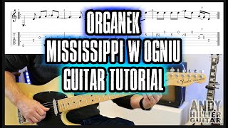 ORGANEK - Mississippi w ogniu Guitar Tutorial