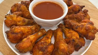 Easy Oven Baked Crispy Chicken Wings | Asas de Frango Assadas no Forno - Receita Fácil