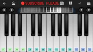 Mohabbatein Love Theme Piano tutorial || Mohabbatein || -Mobile Perfect piano tutorial