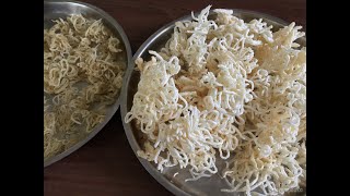 Akki peni  Sandige | ಅಕ್ಕಿ ಶಾವಿಗೆ ಸಂಡಿಗೆ  । summer recipes | papads and fryums | summer recipes