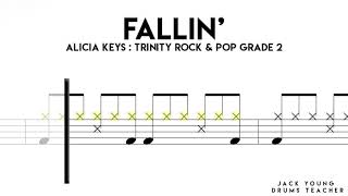 Fallin   Trinity Rock & Pop Drums Grade 2