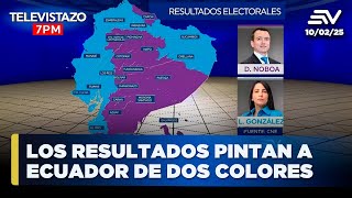 Elecciones Ecuador 2025: Una Jornada Divida en Dos Candidatos | Televistazo 7PM #ENVIVO🔴