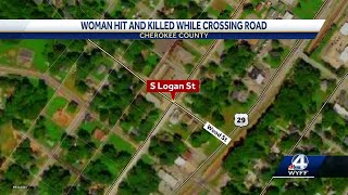 Gaffney woman hit and killed while crossing road