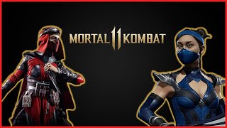 Mortal Kombat 11: RoboCop Arrests all female characters (masks of, Different outfits)