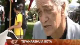 Hikoi arrives in Rotorua