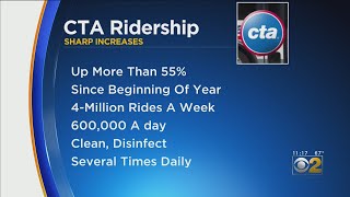 CTA Reports Increase In Passengers Amid Return To Work